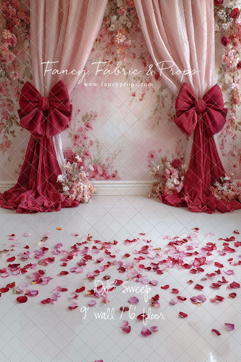 Bowtied Valentine - With Sweep Option