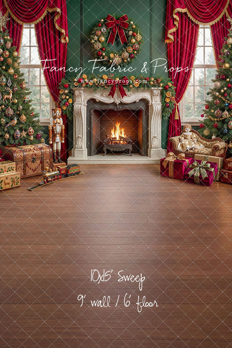 A Christmas Keepsake Parlor - with Sweep Option