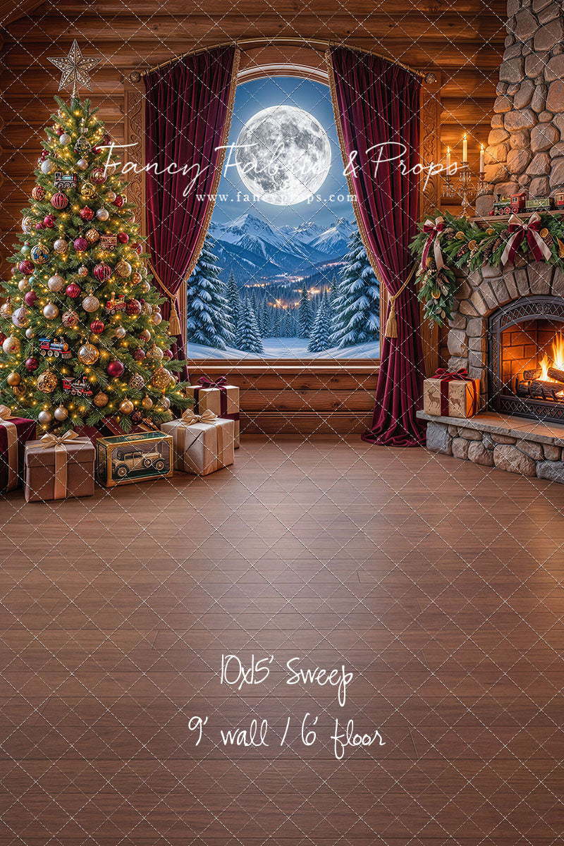 Christmas Moon - With Sweep Option