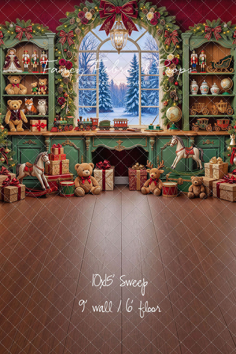 Christmas Toy Cabinet - with Sweep Option