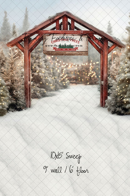 Christmas Tree Lane - with Sweep Option