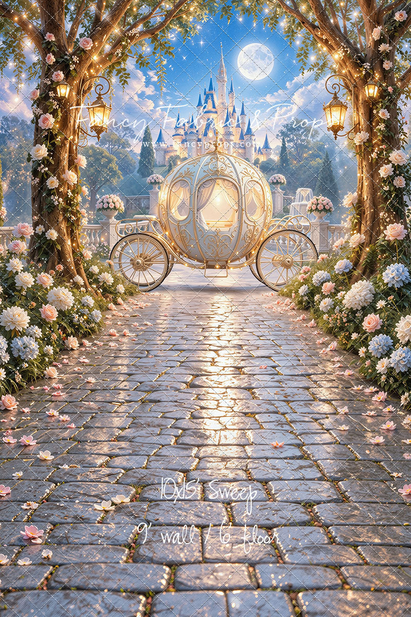 Cinderella's Carriage Castle - With Sweep Option