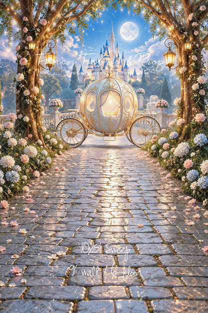 Cinderella's Carriage Castle - With Sweep Option