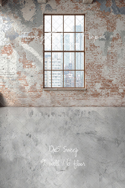 City Brick Canvas - With Sweep Option