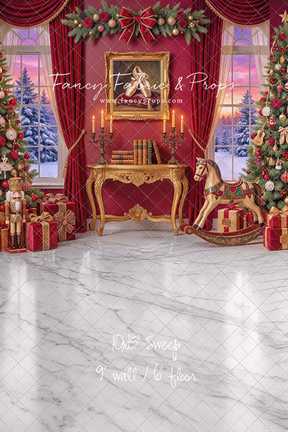 Clara's Crimson Room - with Sweep Option