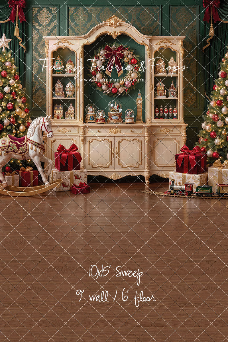 Classic Christmas Cabinet - With Sweep Option