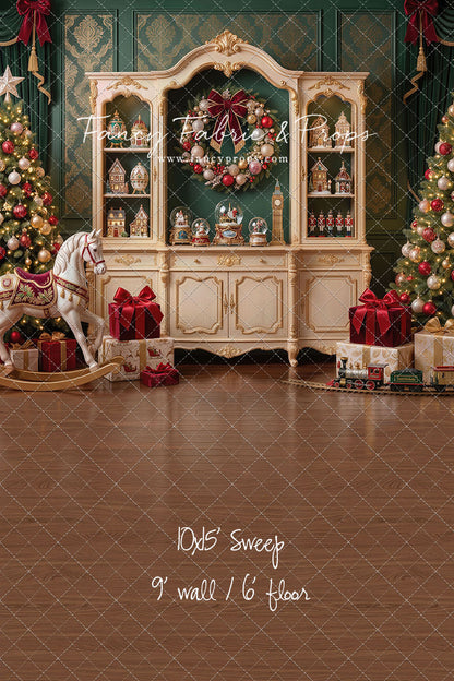 Classic Christmas Cabinet - With Sweep Option