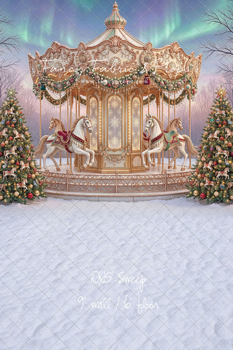 Classic Christmas Carousel - With Sweep Option
