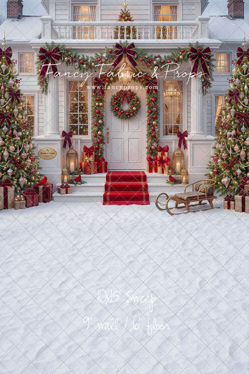 Classic Christmas House - With Sweep Option