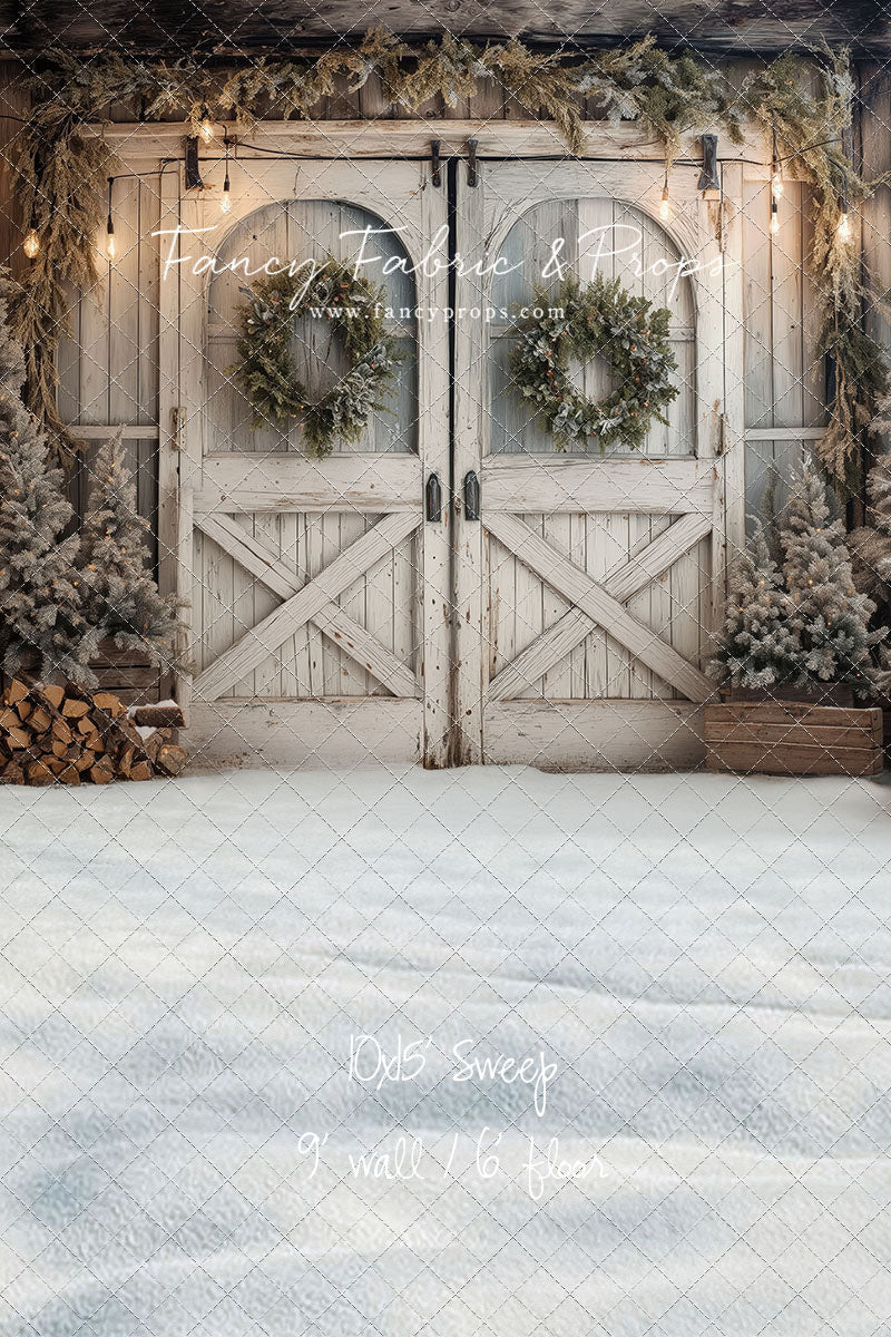 Classic Winter Barn - with Sweep Option