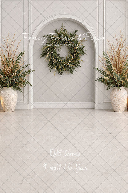 Clean Evergreen Arch - With Sweep Option