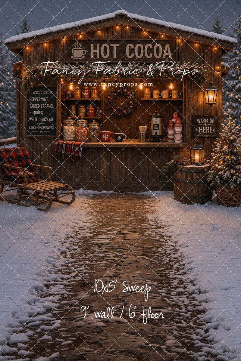 Cocoa Stand Holiday - With Sweep Option