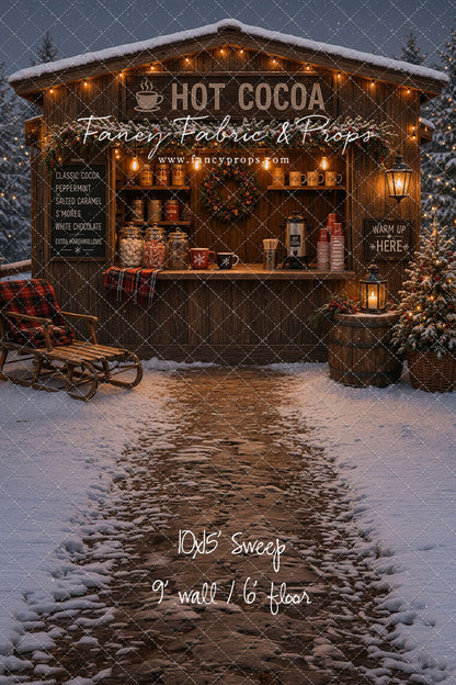 Cocoa Stand Holiday - With Sweep Option