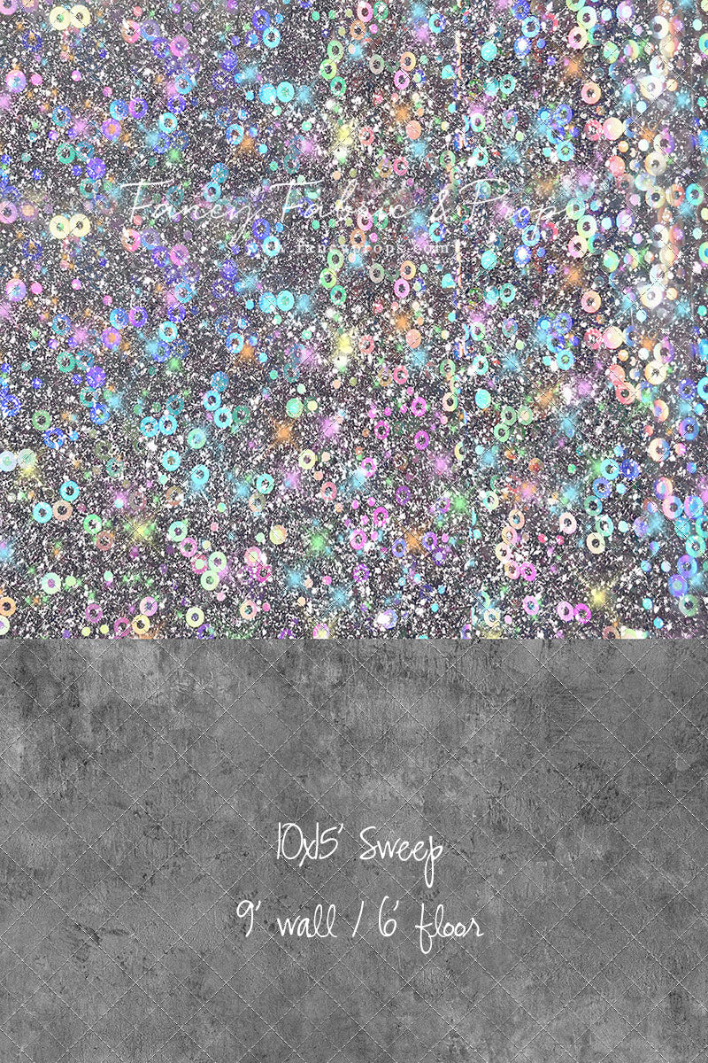 Cosmic Celebration - With Street Pavement Floor Sweep Option