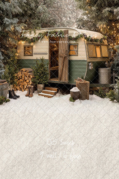 Cozy Camper Christmas - with Sweep Option