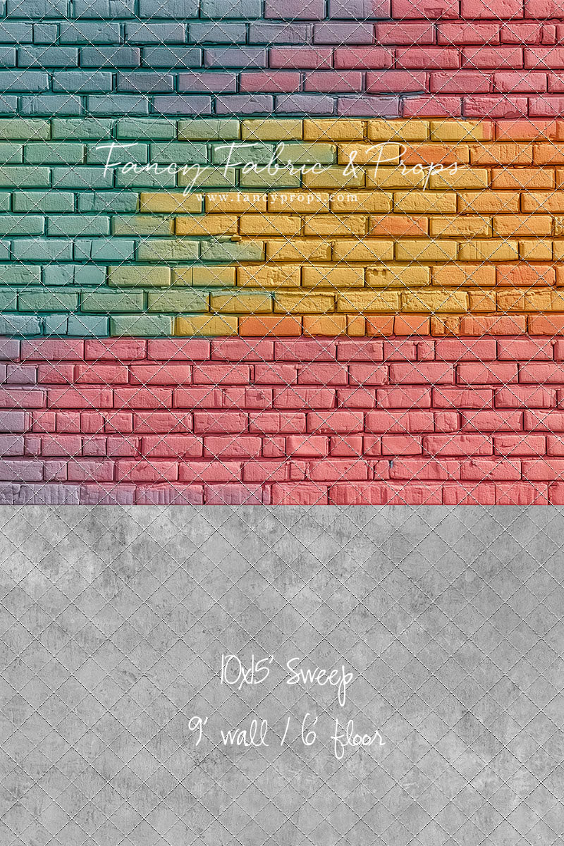 Daydream Pastel Brick - With Sweep Option