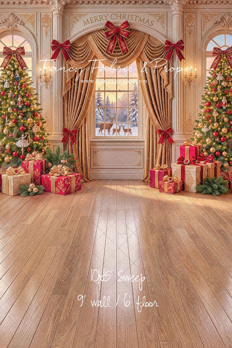 Deer Christmas - with Sweep Option