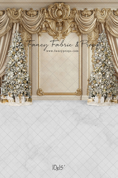 Elegant Golden Noel - with Sweep Option