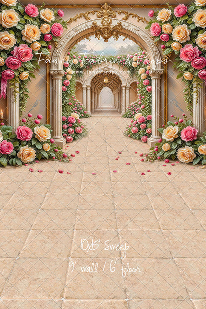 Enchanted Rose Corridor - With Sweep Option