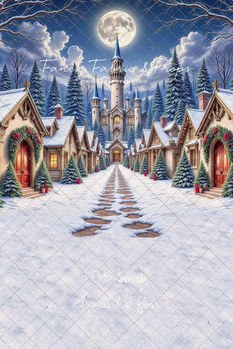 Enchanted Snowfall Lane - with Sweep Option