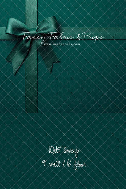 Evergreen Glam Bows- With Sweep Option