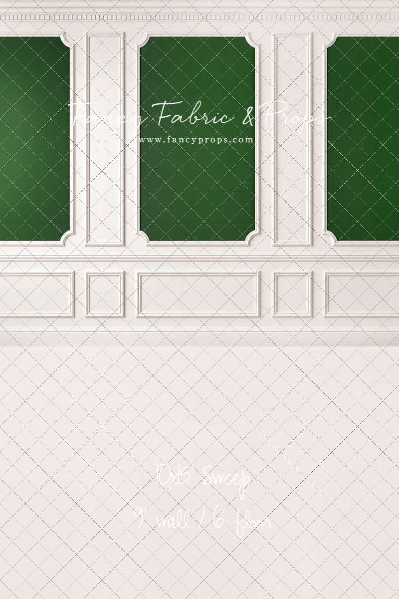 Evergreen Wainscoting - With Sweep Option