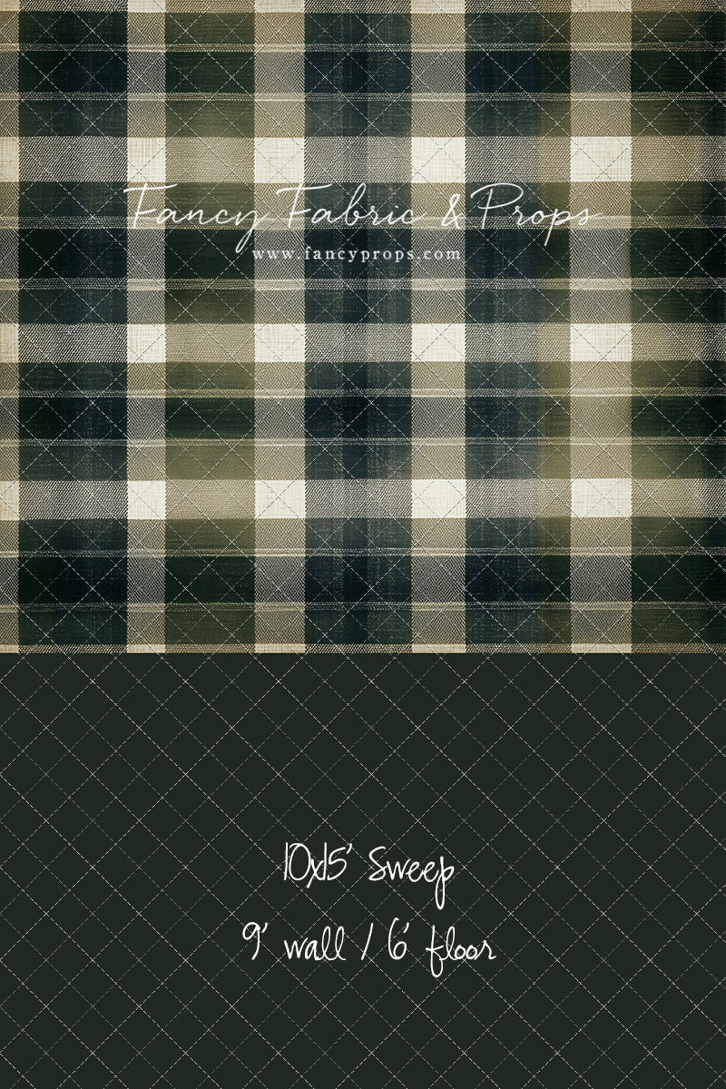 Forest Lodge Plaid - With Sweep Option