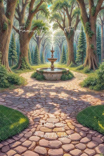 Fountain of the Enchanted Grove - With Sweep Option