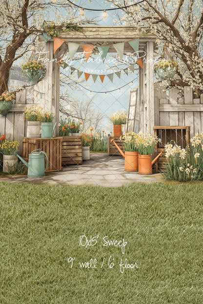 Fresh Cut Spring Garden - With Sweep Option