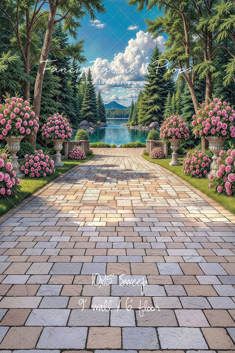 Garden By The Blue Lake - With Sweep Option