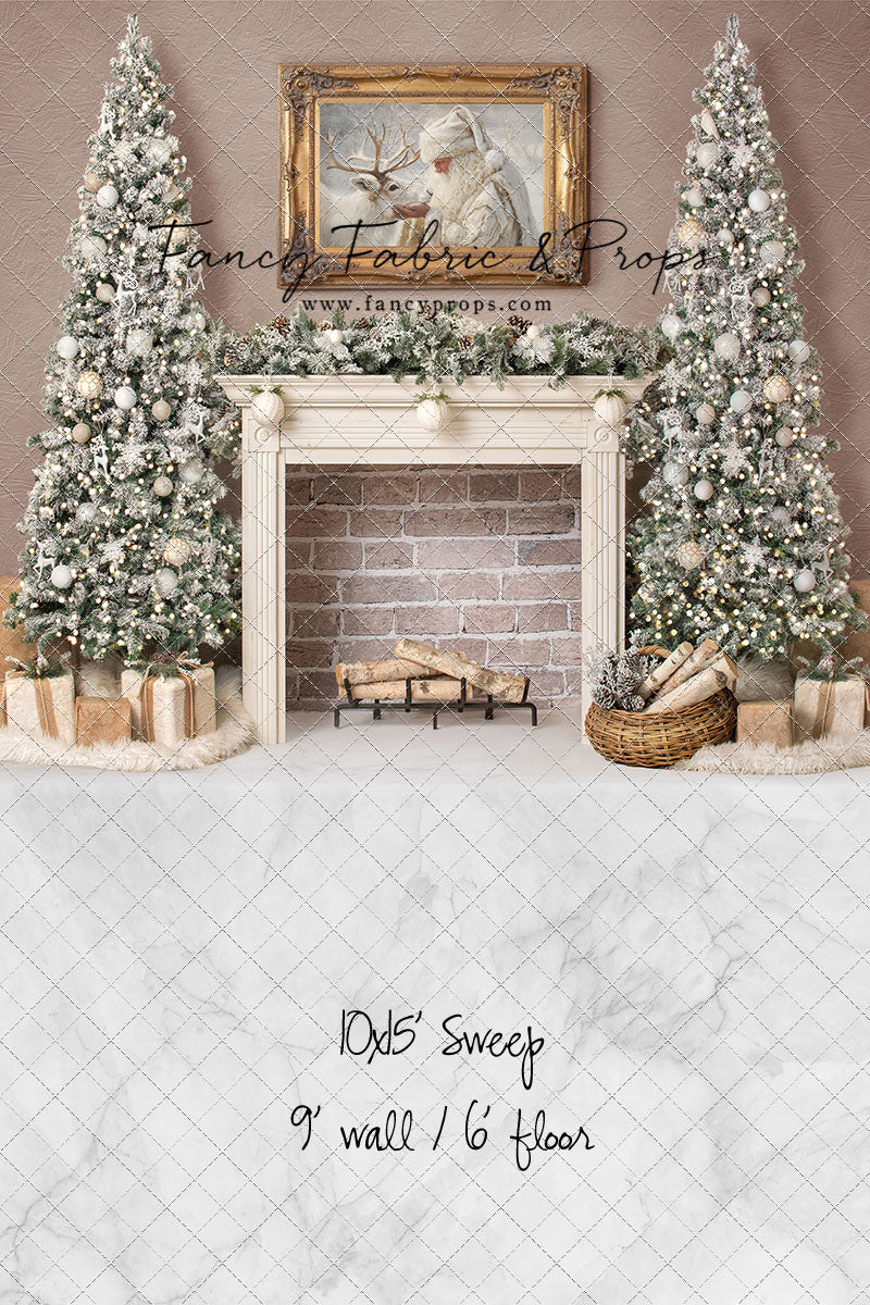 Gilded Golden Santa Room - with Sweep Option
