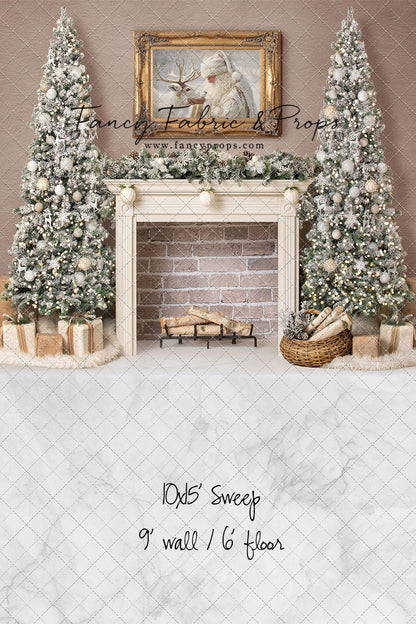 Gilded Golden Santa Room - with Sweep Option