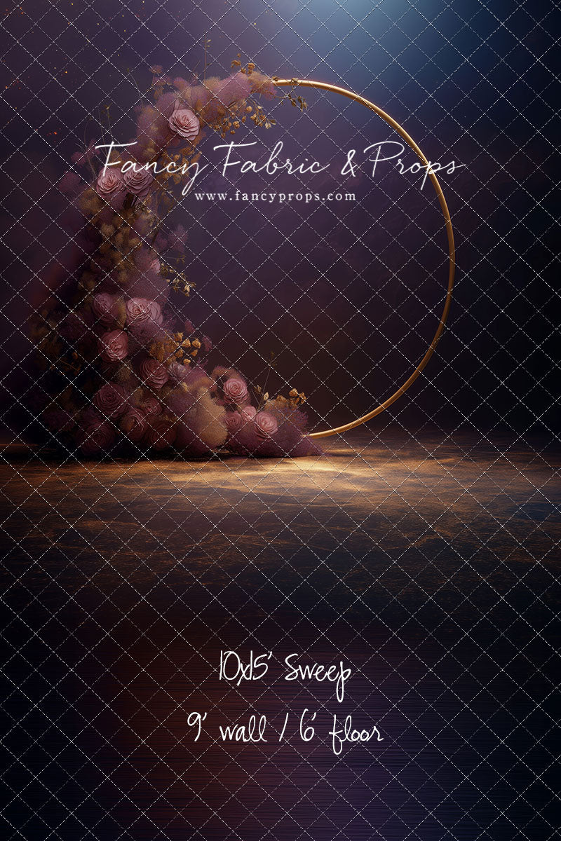 Gilded Plum Aura - With Sweep Option