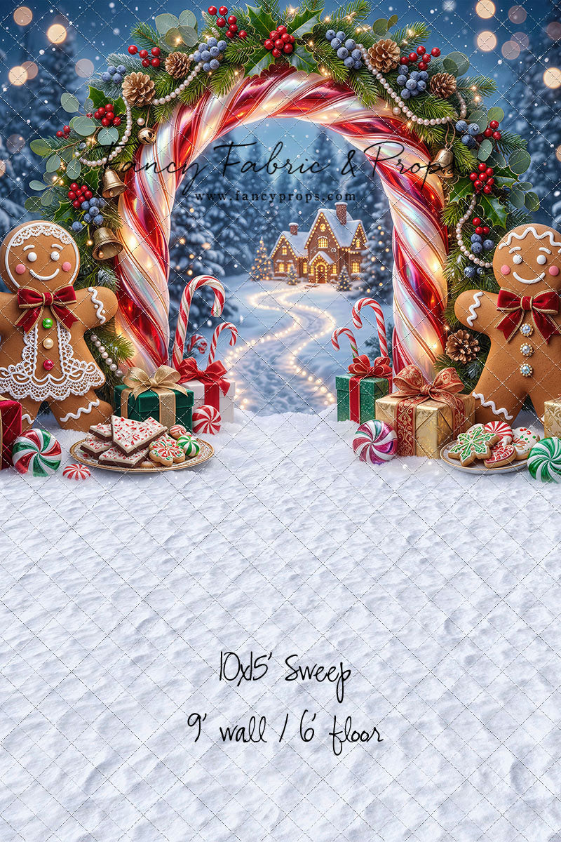 Gingerbread Welcome - With Sweep Option