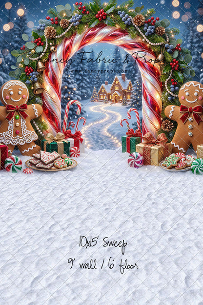 Gingerbread Welcome - With Sweep Option