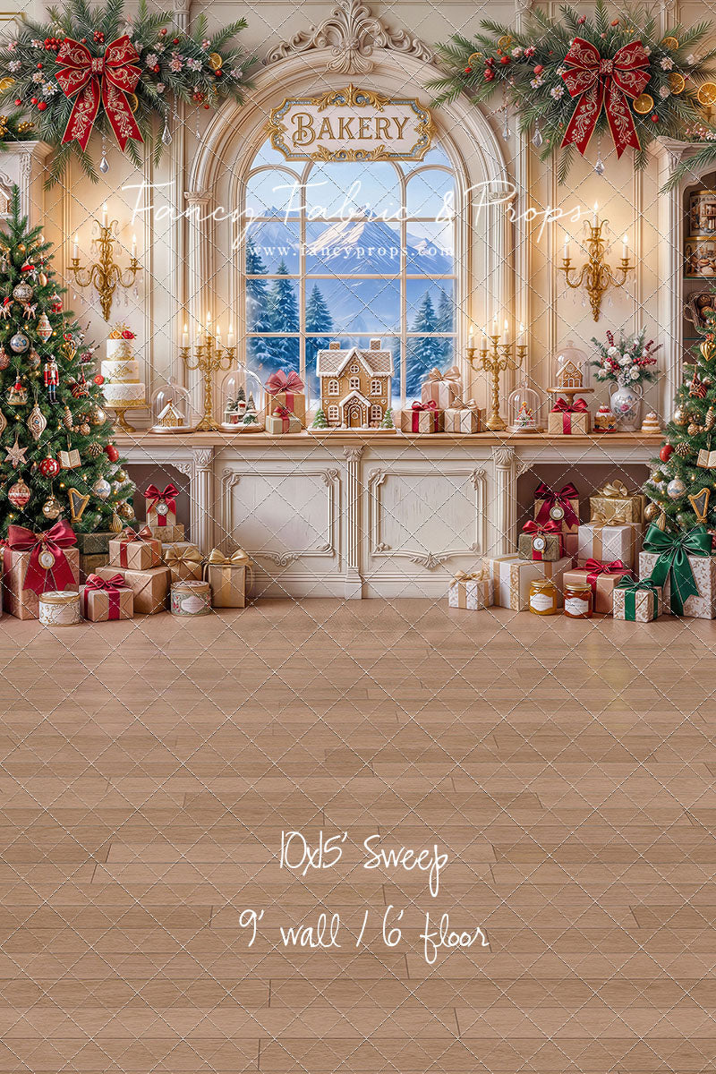 Gingerbread Wishes Bakery - With Sweep Option