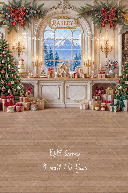Gingerbread Wishes Bakery - With Sweep Option