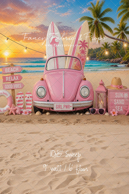 Girl Power Beach Bug - With Sweep Option