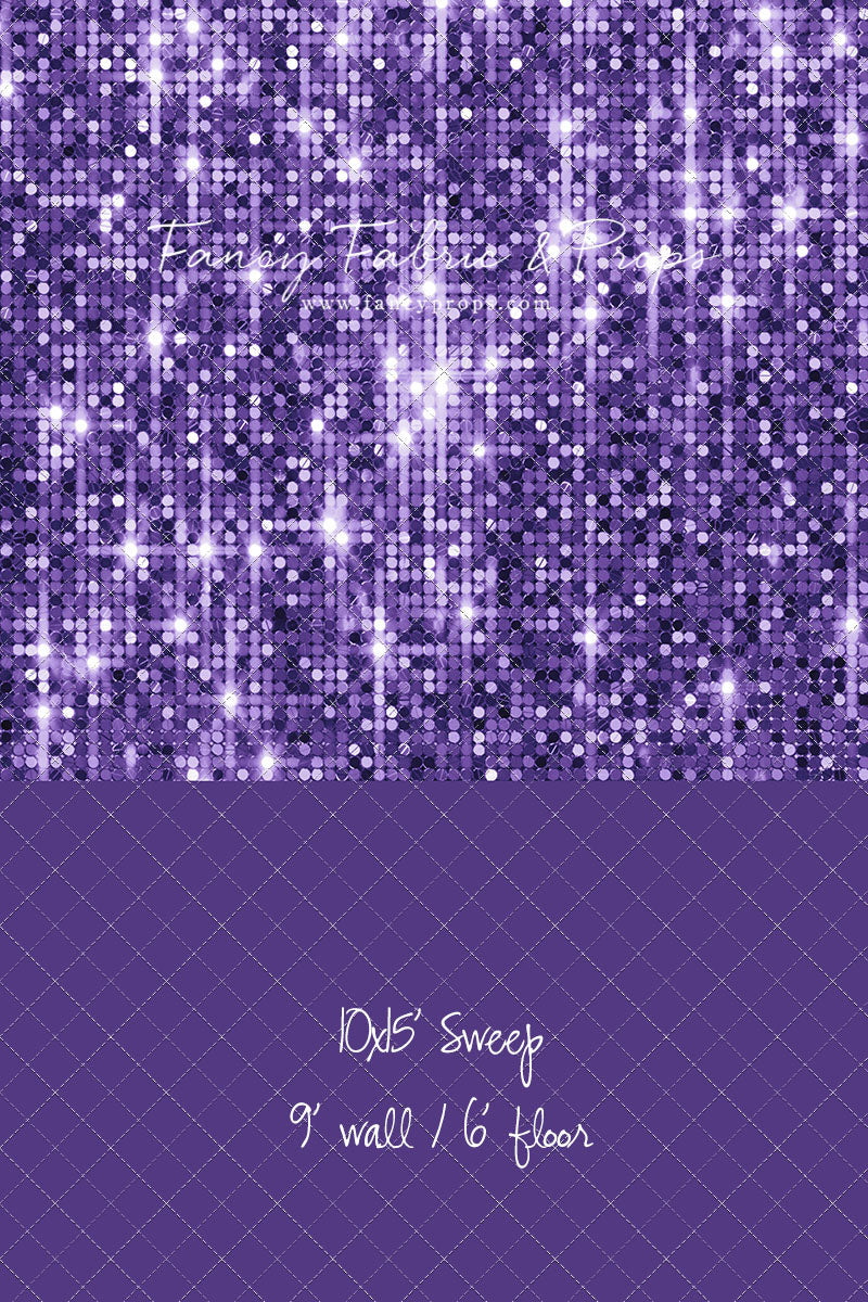 Glimmer Grape - With Solid Floor Sweep Option