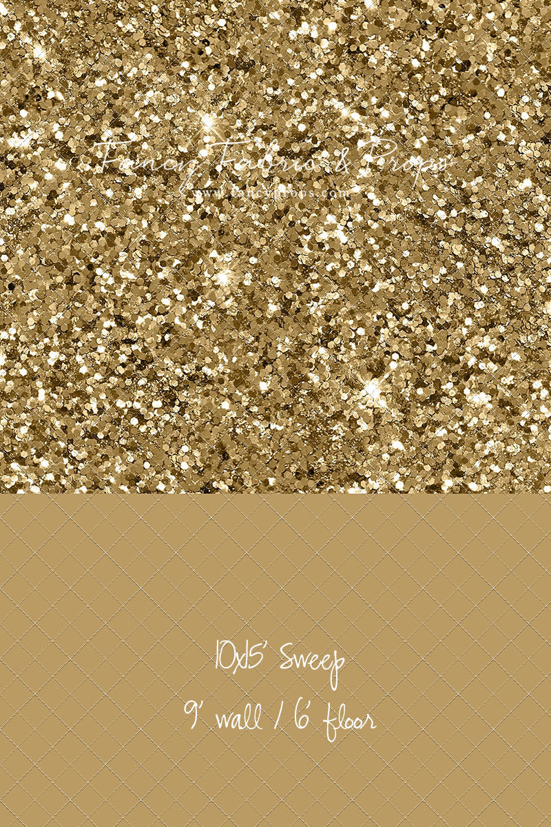 Glittering Gold Rush - With Sweep Option