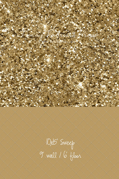 Glittering Gold Rush - With Sweep Option