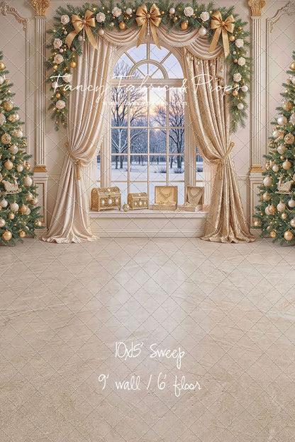 Golden Christmas Estate - with Sweep Option