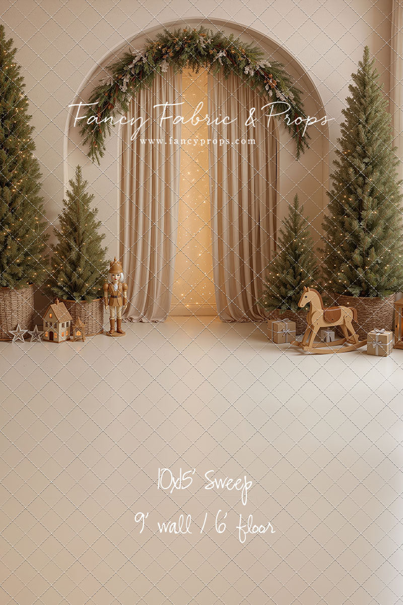 Golden Garland Arch - With Sweep Option