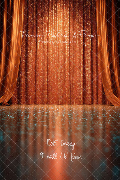 Headline In Amber - With Sweep Option