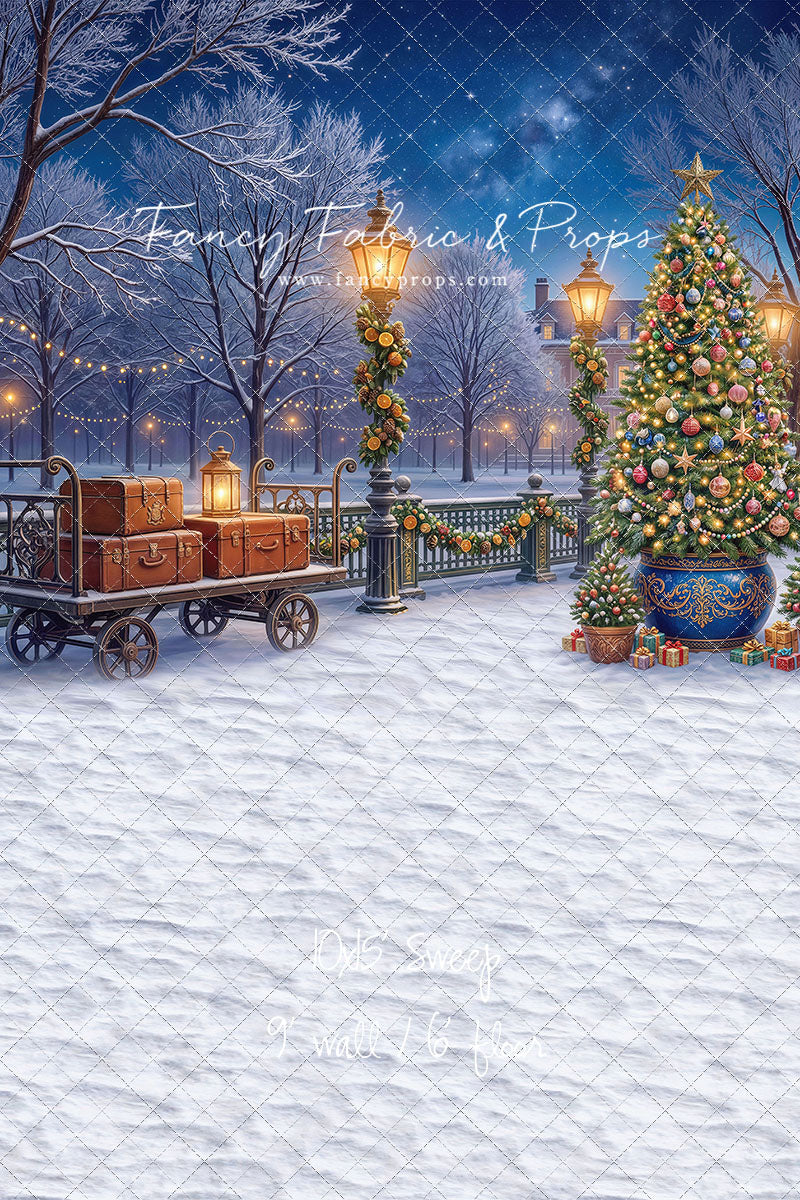 Holiday Train Station - With Sweep Option