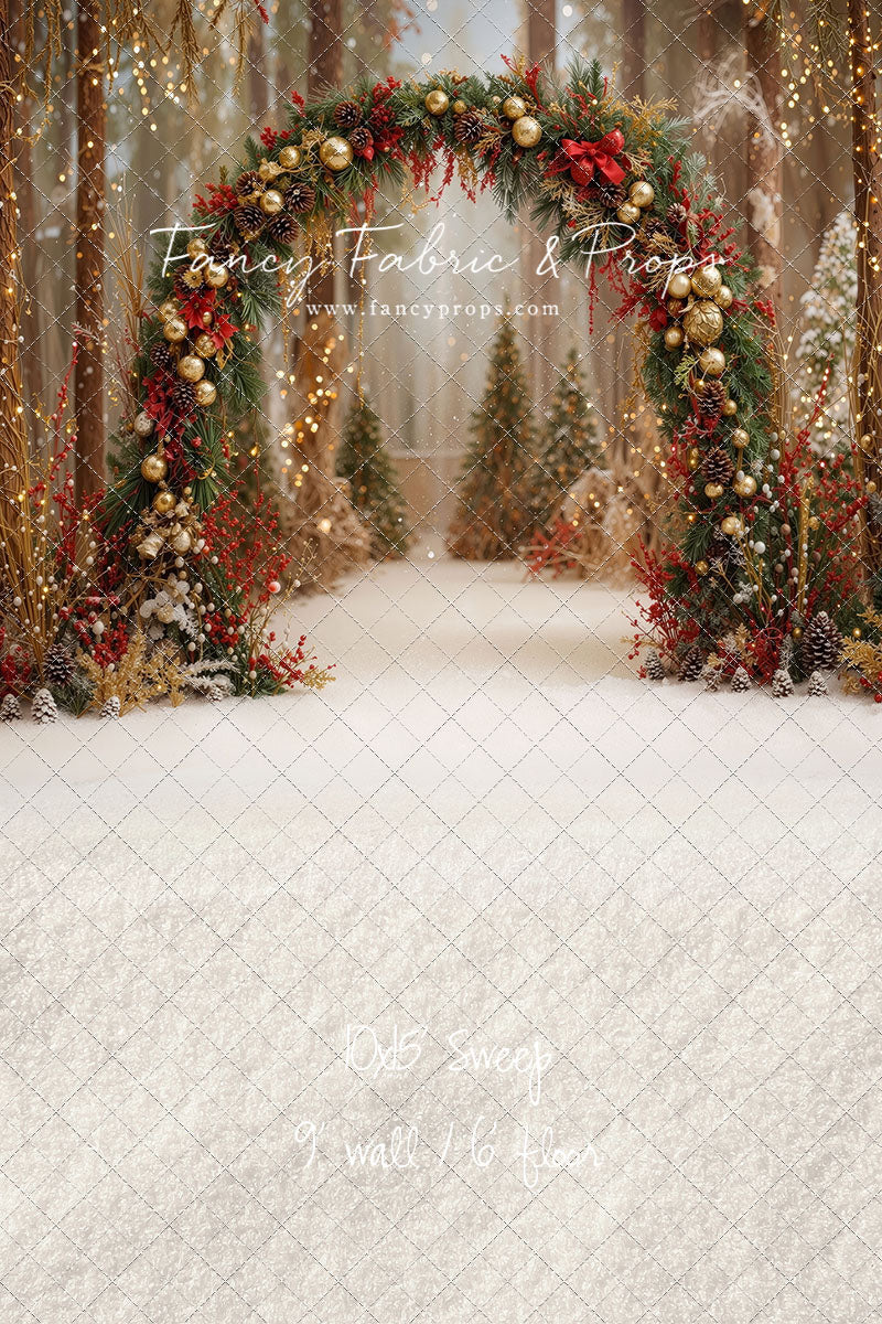 Holly & Pine Archway - With Sweep Option