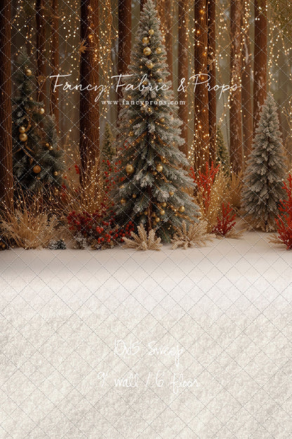 Holly & Pine Forest - With Sweep Option