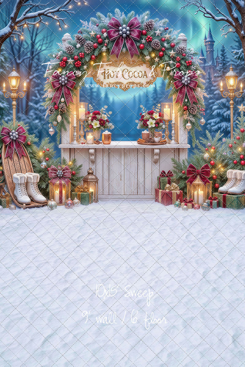 Hot Cocoa & Crimson - with Sweep Option