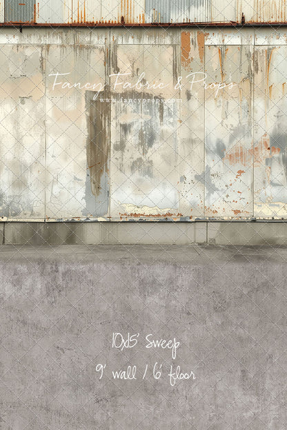 Industrial Fade Wall - With Sweep Option