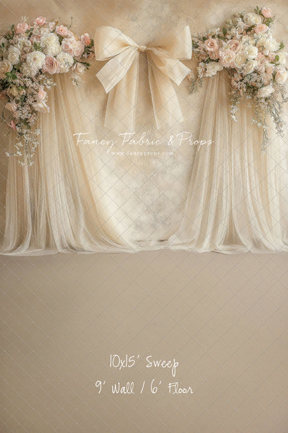 Ivory Bow Harmony  - With Sweep Option